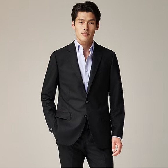 J. Crew Other - J. Crew Ludlow heathered Italian wool flannel suit jacket